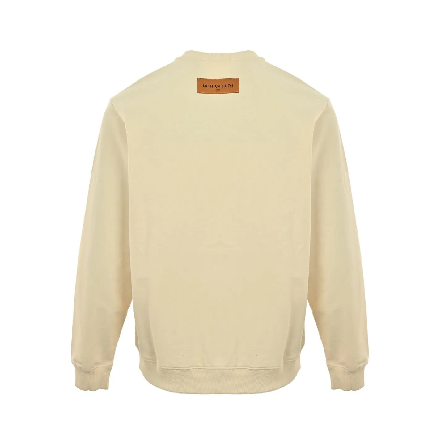 Louis Vuitton/Louis Vuitton 25Fw tassel presbyopic letter embroidered round neck sweatshirt